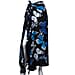 Bali Collection Rayon Women Butterfly Pattern Sarong - Black Blue and White