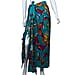 Bali Collection Rayon Women Butterfly Pattern Sarong - Black Blue and White