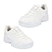 White Lace-Up Chunky Trainers (Size 3)