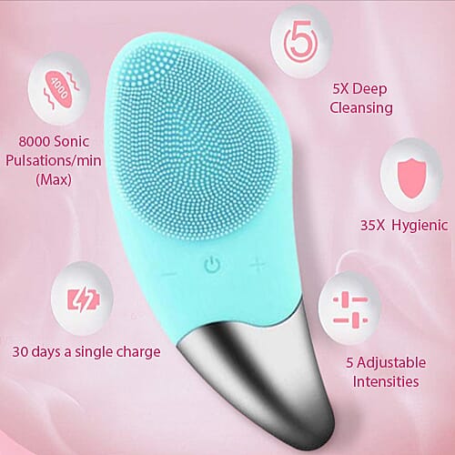 Sonic Facial Brush Pro Green (Size 14x6 cm)