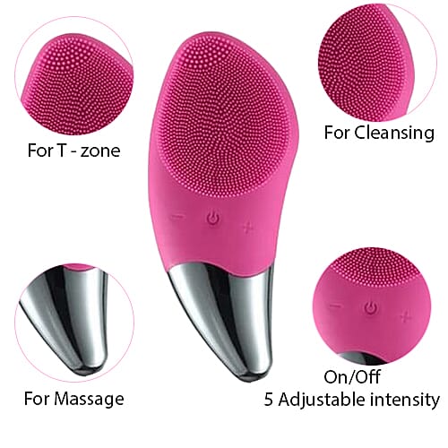 Sonic Facial Brush Pro - Fuschia