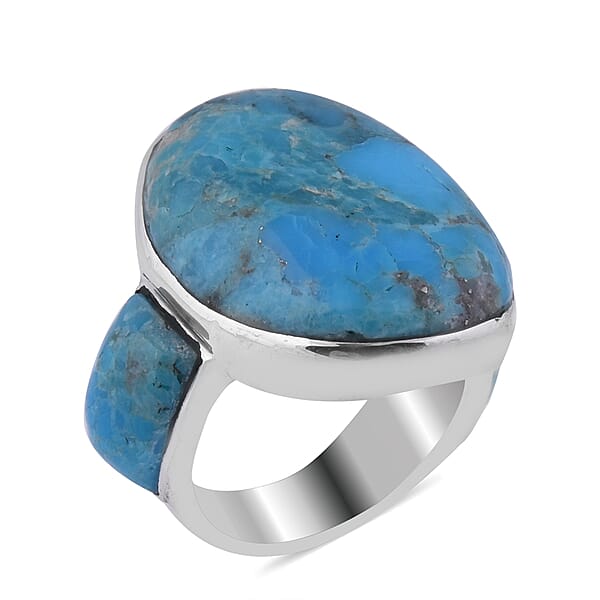 Santa Fe Collection - Turquoise Ring in Sterling Silver