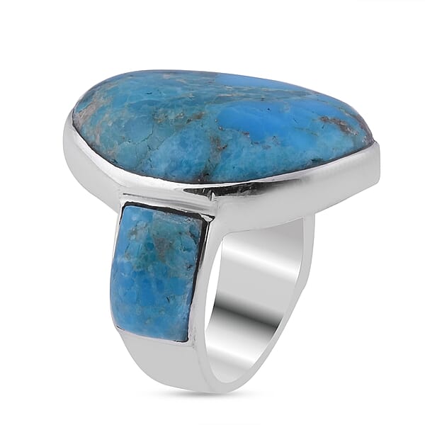 Santa Fe Collection - Turquoise Ring in Sterling Silver