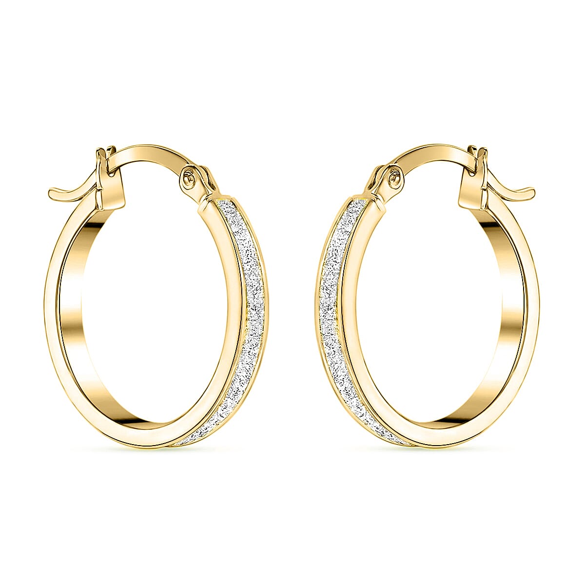 9K Yellow Gold  Earring,  Gold Wt. 1.5 Gms