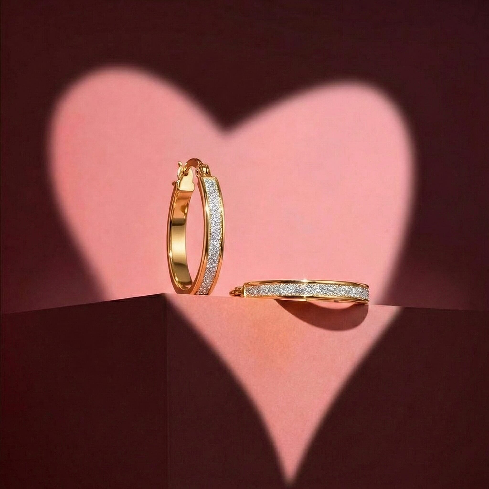 9K Yellow Gold  Earring,  Gold Wt. 1.5 Gms