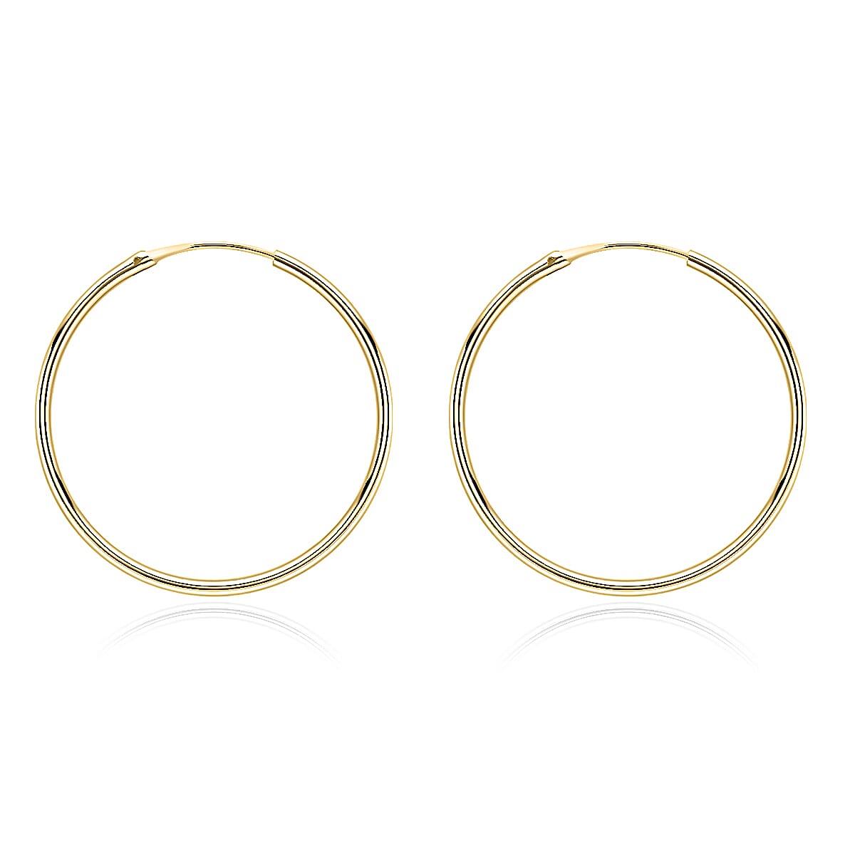 9K Yellow Gold  Earring,  Gold Wt. 0.53 Gms