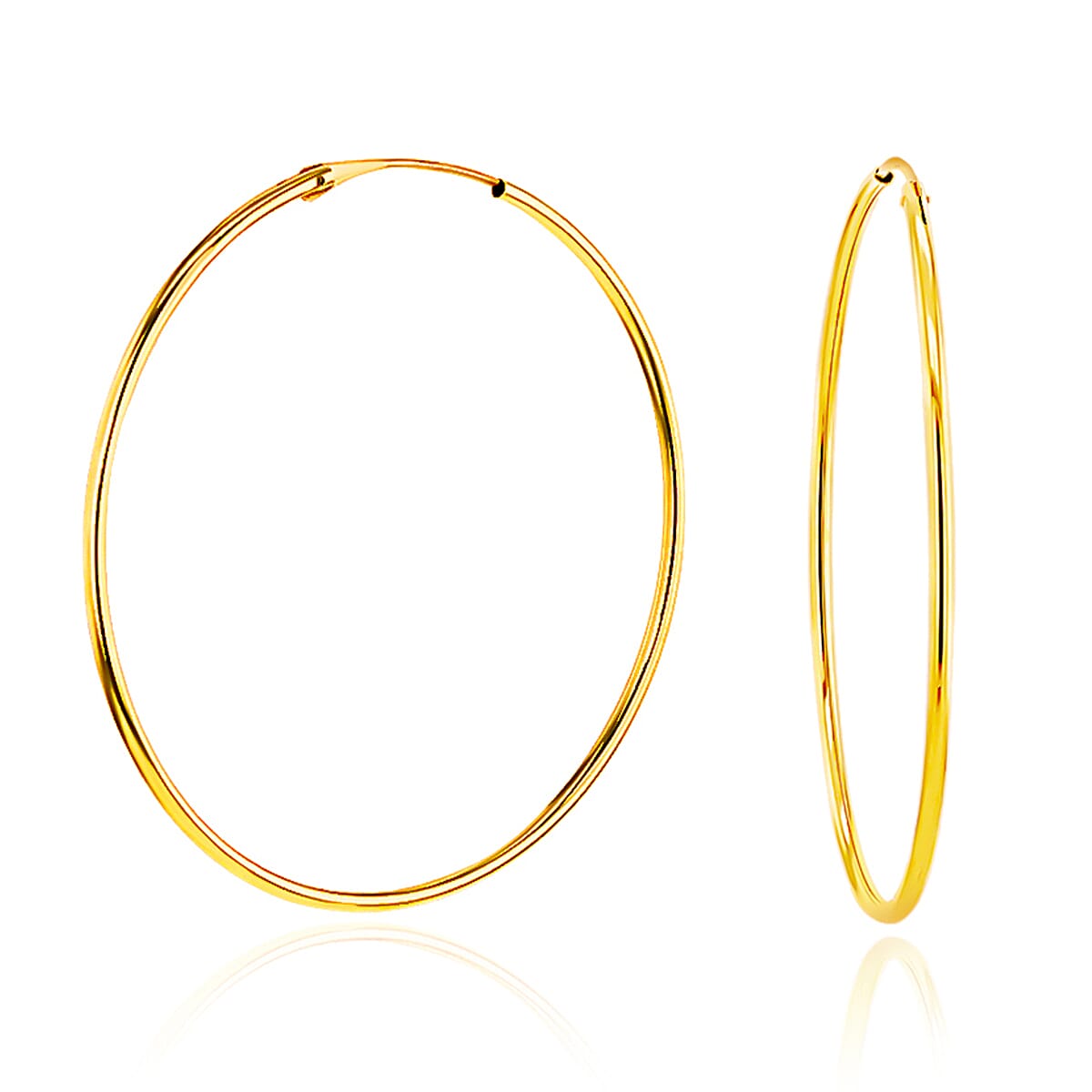 9K Yellow Gold Earring
