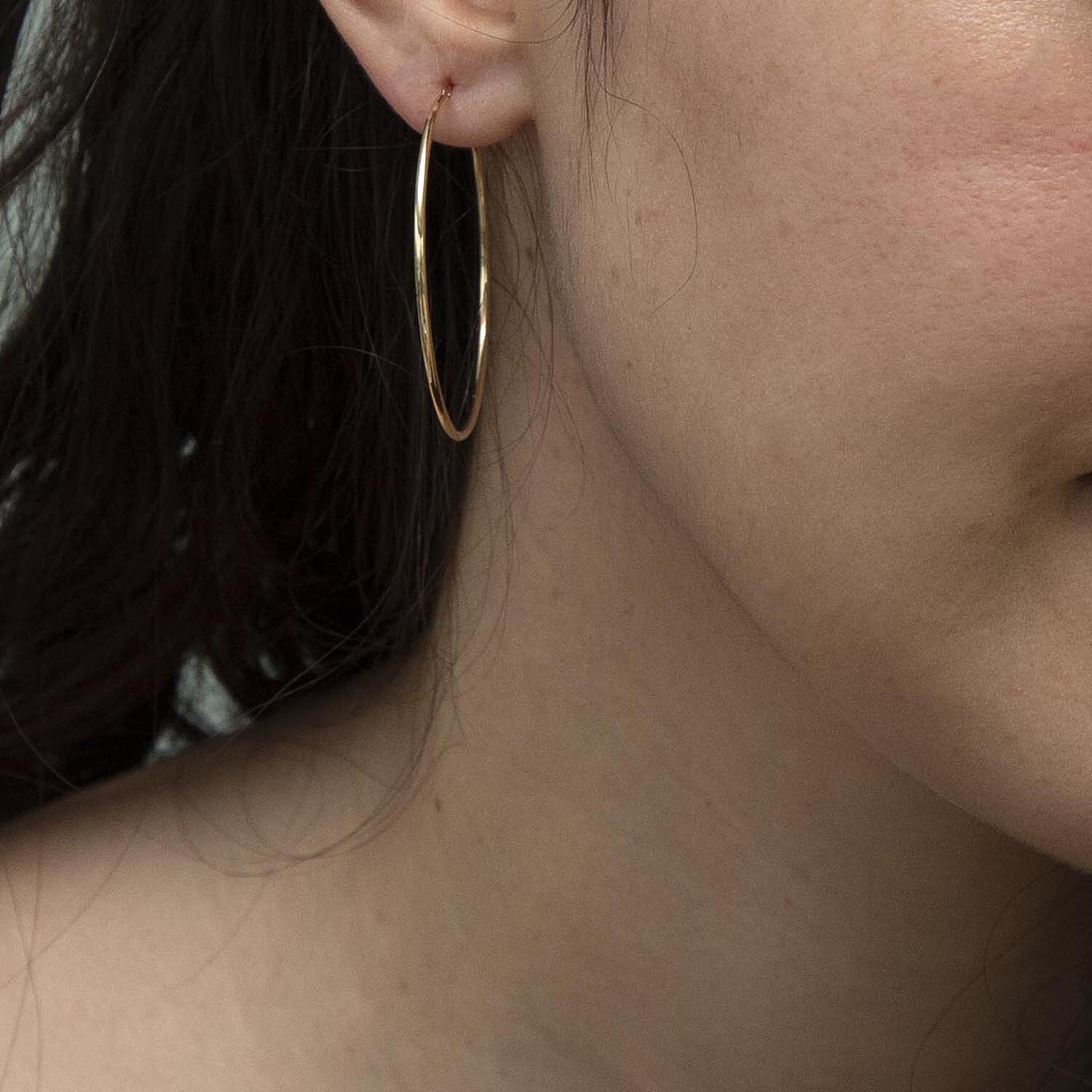 9K Yellow Gold Earring