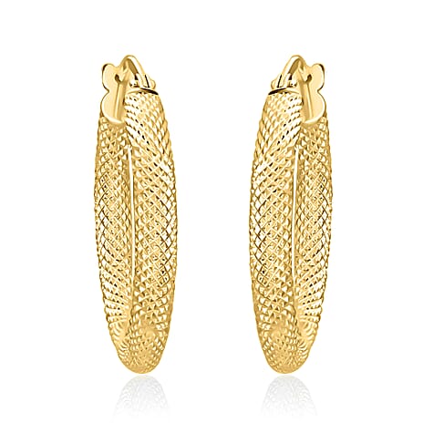 9K Yellow Gold  Earring,  Gold Wt. 1.4 Gms
