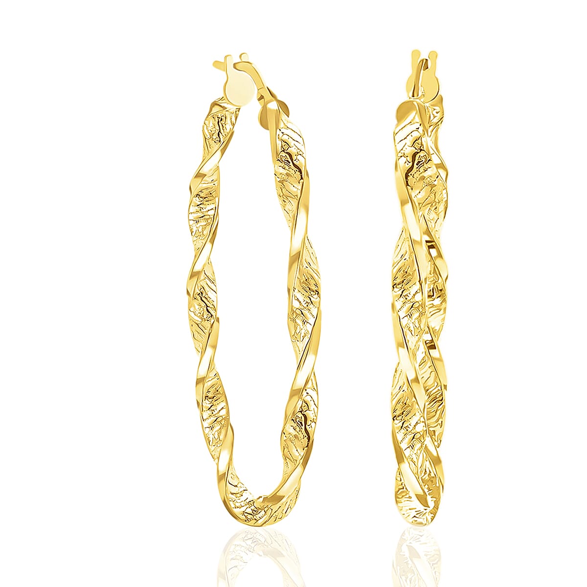 9K Yellow Gold  Earring,  Gold Wt. 2.6 Gms