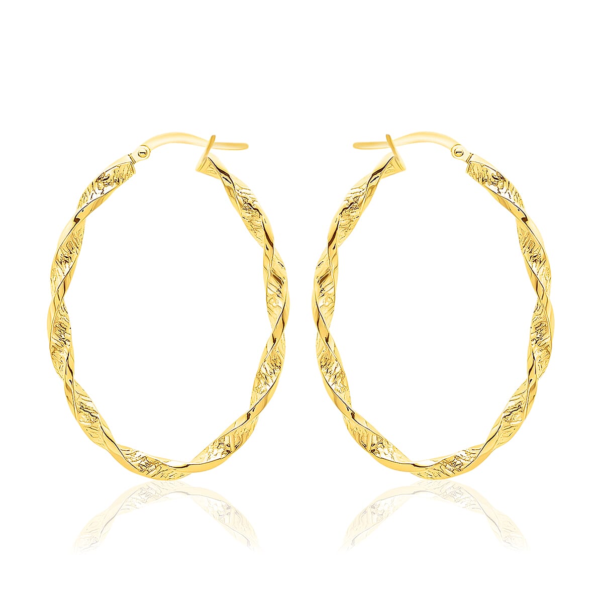 9K Yellow Gold  Earring,  Gold Wt. 2.6 Gms