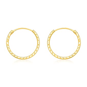 https://tjcuk.sirv.com/Products/60/9/6092949/9K-Yellow-Gold-15MM-Diamond-Cut-Sleeper-Hoop-Earrings-0.28-grams_6092949_2.jpg?w=342&h=342