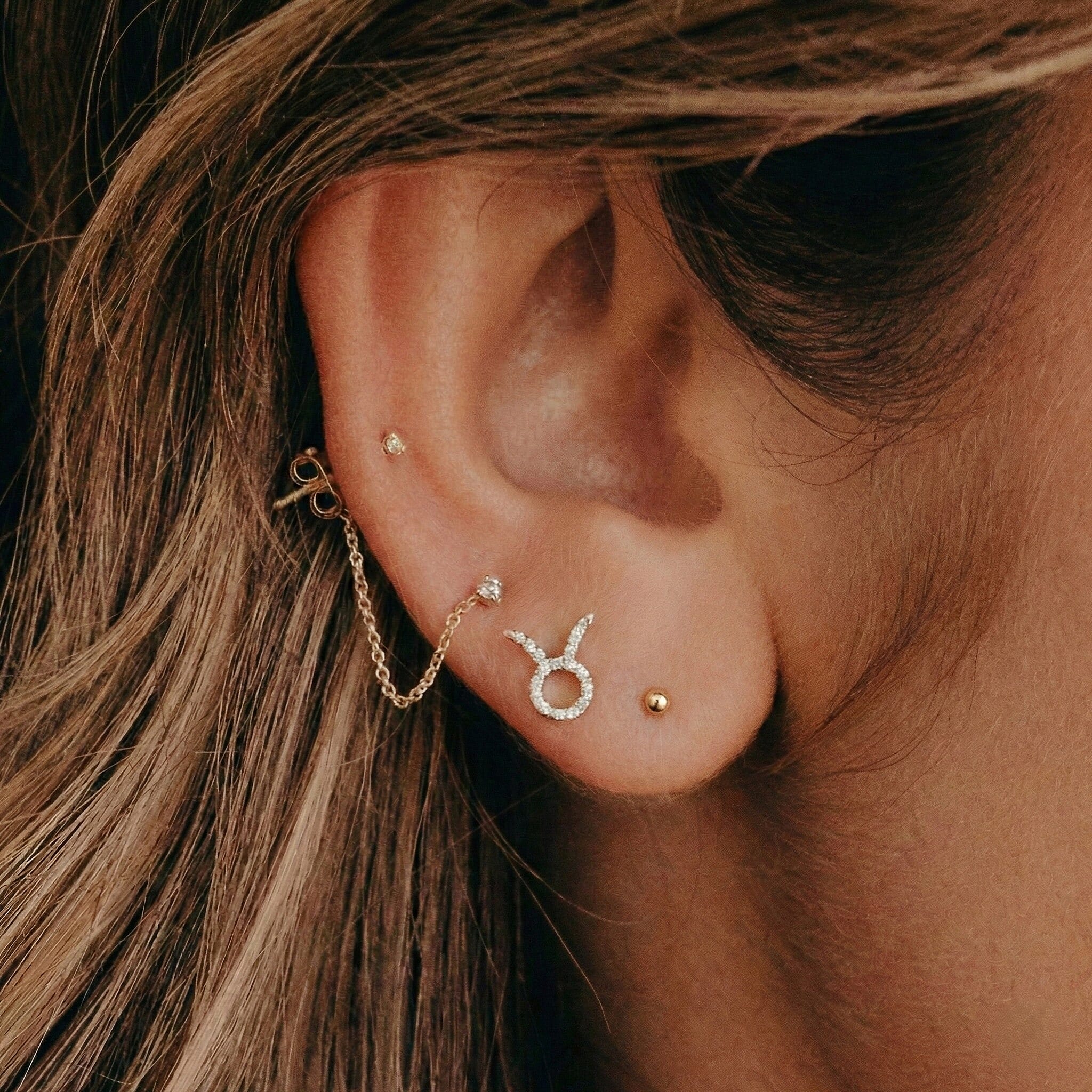 9K Yellow Gold 2MM Supreme Finish Ball Stud Earrings 0.2 grams