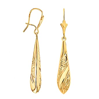 https://tjcuk.sirv.com/Products/60/9/6092964/9K-Yellow-Gold-7MM-36MM-Embossed-Drop-Earrings-1.6-grams_6092964.jpg?w=342&h=342