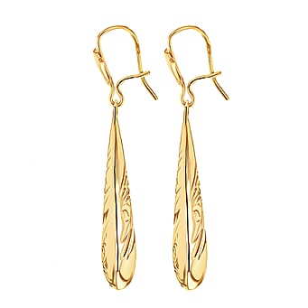 https://tjcuk.sirv.com/Products/60/9/6092964/9K-Yellow-Gold-7MM-36MM-Embossed-Drop-Earrings-1.6-grams_6092964_2.jpg?w=342&h=342
