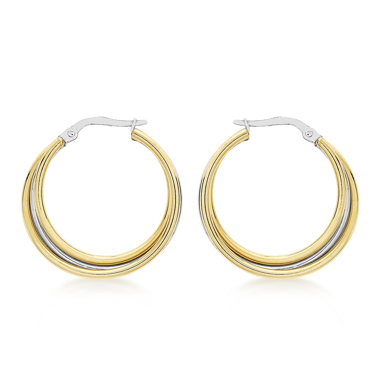 9K Yellow Gold  Earring,  Gold Wt. 2.7 Gms