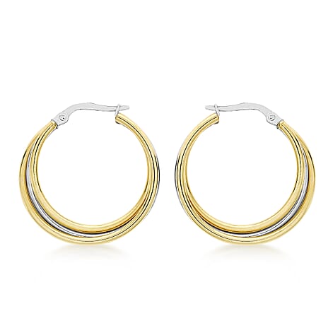 9K Yellow Gold  Earring,  Gold Wt. 2.7 Gms