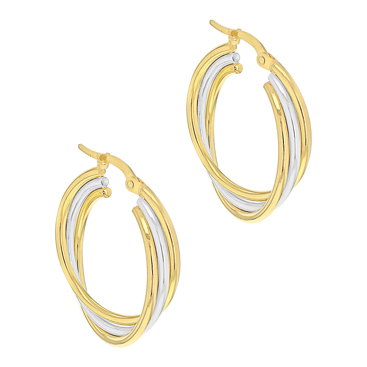 9K Yellow Gold  Earring,  Gold Wt. 2.7 Gms