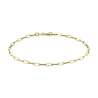 https://tjcuk.sirv.com/Products/60/9/6093028/9K-Yellow-Gold-2.3MM-Paperclip-Chain-Bracelet-7.25-Inch-0.85-grams_6093028.jpg?w=342&h=342