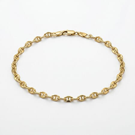 9K Yellow Gold Rambo Chain Bracelet 7.5 Inch 1.6 grams 9K Yellow Gold Rambo Chain Bracelet 7.5 Inch 1.6 grams