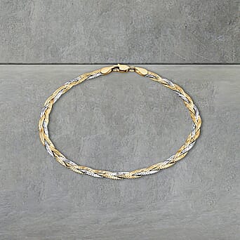 https://tjcuk.sirv.com/Products/60/9/6093041/9K-Two-Colour-Gold-3MM-Diamond-Cut-Plait-Herringbone-Bracelet-7.5-Inch_6093041_2.jpg?w=342&h=342