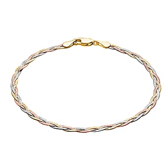 https://tjcuk.sirv.com/Products/60/9/6093043/9K-Tri-Colour-Gold-Triple-Plait-Diamond-Cut-Herringbone-Bracelet-7.5-I_6093043.jpg?w=342&h=342