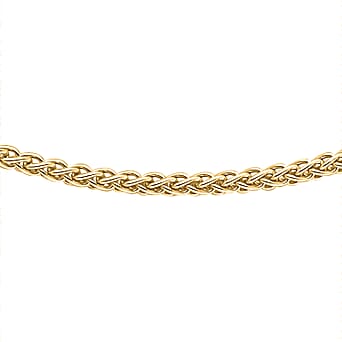https://tjcuk.sirv.com/Products/60/9/6093073/9K-Yellow-Gold-High-Finish-Spiga-Chain-18-Inch-2.4-grams_6093073.jpg?w=342&h=342