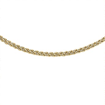 https://tjcuk.sirv.com/Products/60/9/6093077/9K-Yellow-Gold-High-Finish-1.4MM-Spiga-Chain-18-Inch-3.1-grams_6093077_2.jpg?w=342&h=342