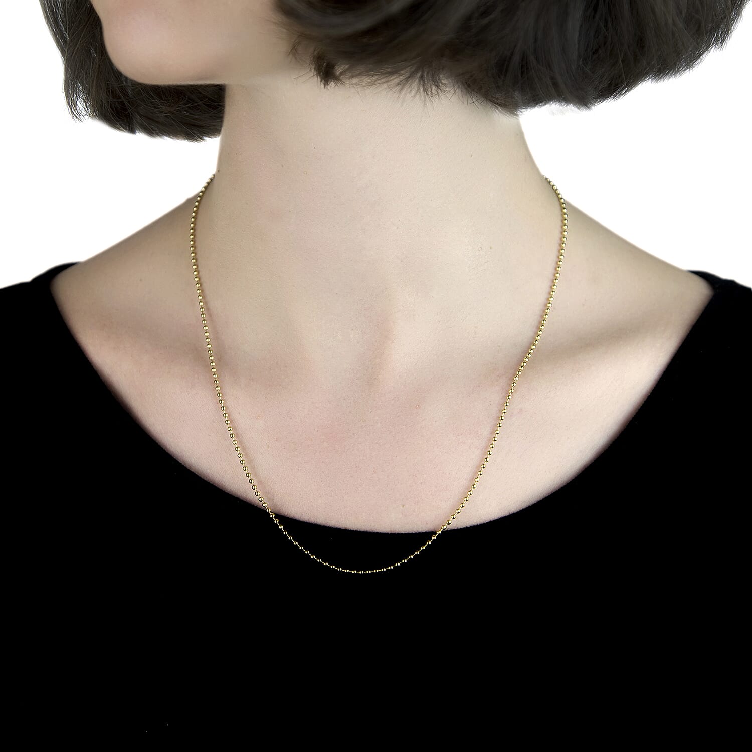 9K Yellow Gold  Chain,  Gold Wt. 4.5 Gms