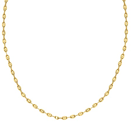 9K Yellow Gold High Finish Rambo Chain 24 Inch 3 grams