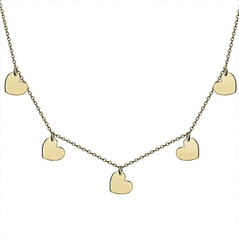 https://tjcuk.sirv.com/Products/60/9/6093121/9K-Yellow-Gold-6MM-6MM-Heart-Adjustable-Necklace-17-Inch-1.9-grams_6093121.jpg?w=342&h=342