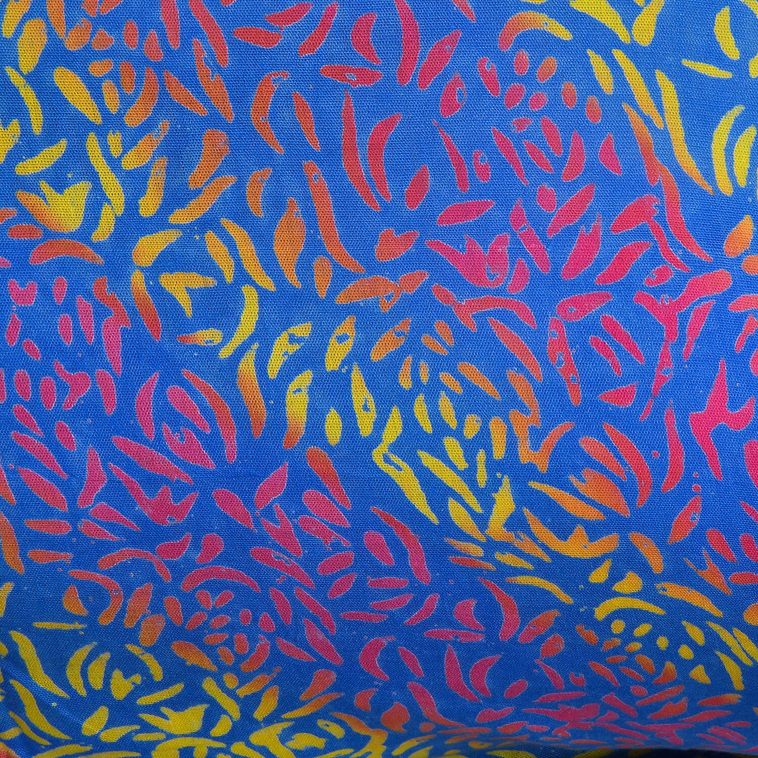 Bali Collection Printed Viscose Sarong (Size 160x115 Cm) - Blue and Multi