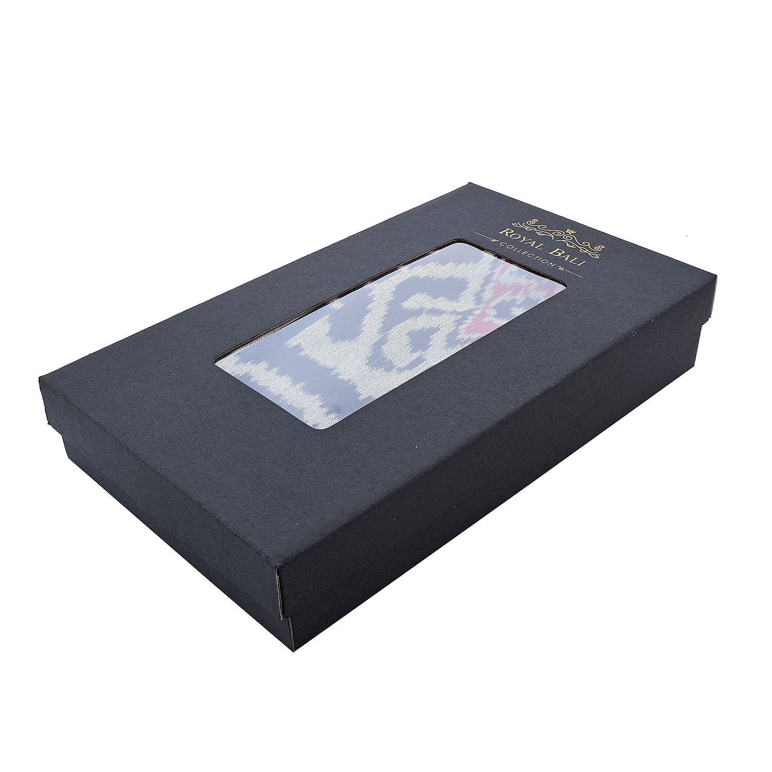 Bali Collection Tenun Throw in Animal Motif  (Size 118x240Cm) - Black and Green