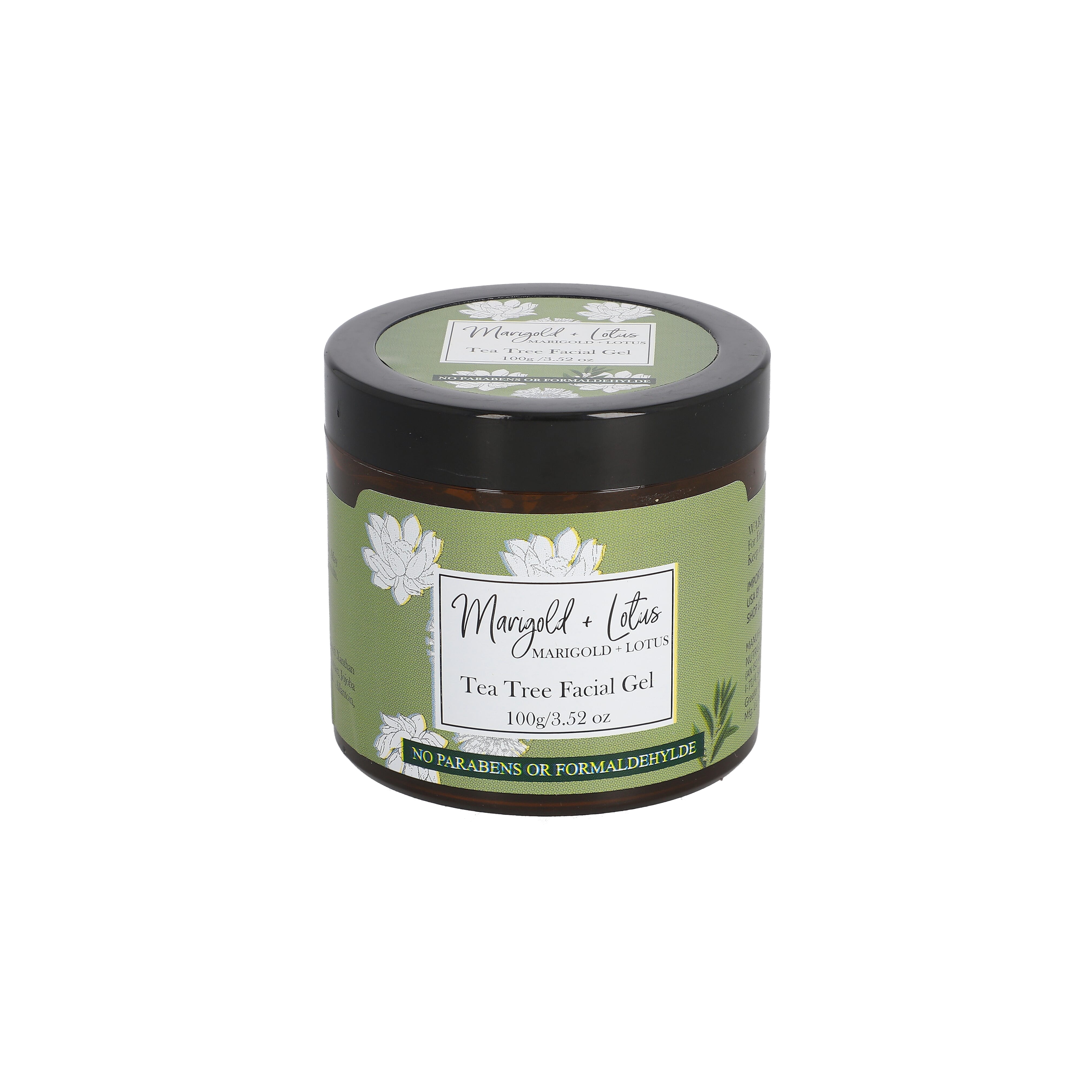 Marigold - Lotus- Tea Tree Facial Gel -3.52 oz (100GM)