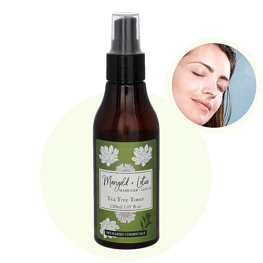 Marigold - Lotus Tea Tree Face Toner - 5.72 oz (150ML)