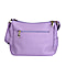 SENCILLEZ 100% Genuine Leather Crossbody Bag (Size 31x13x21cm) - Lilac