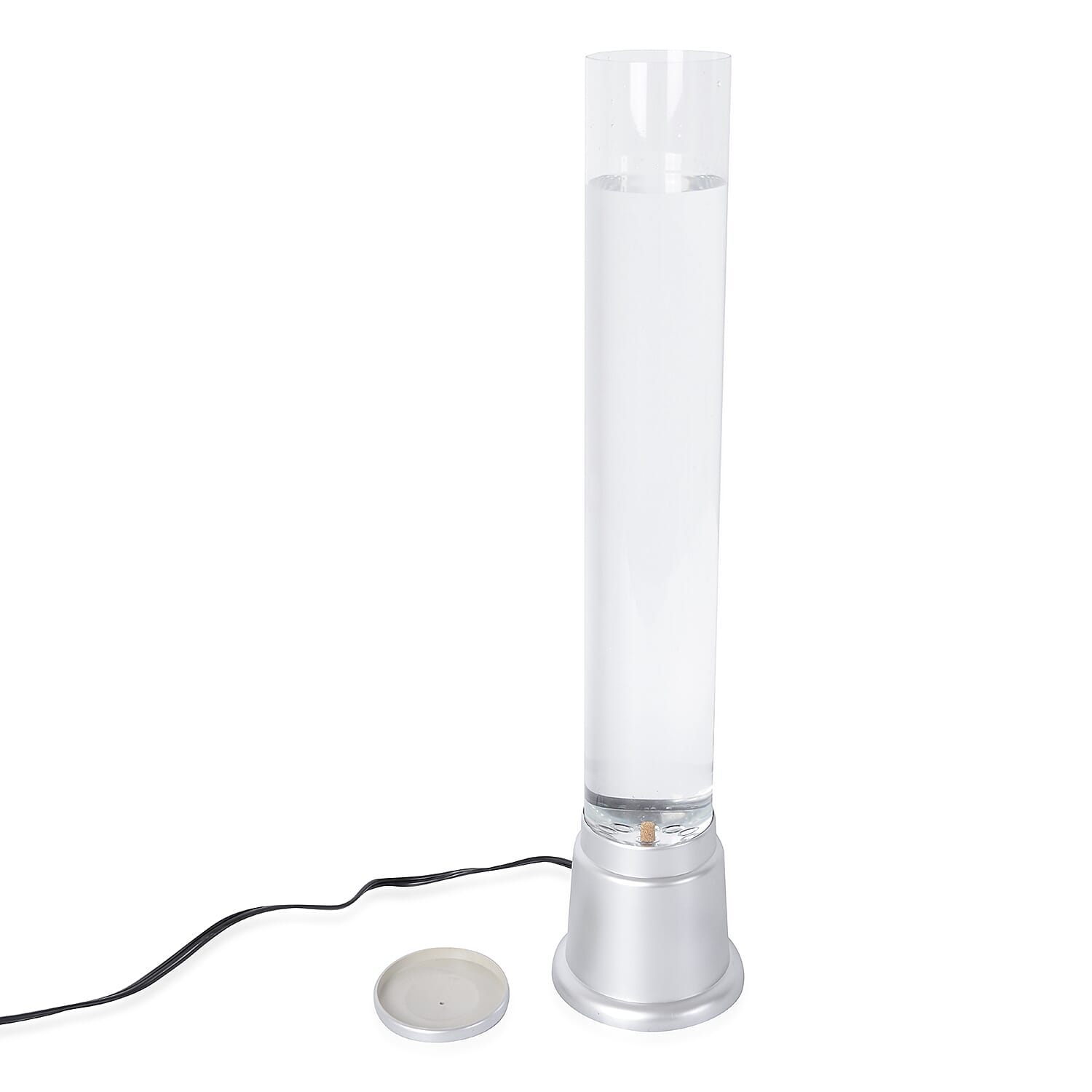 Sensory Bubble Lamp with Floating Fish Freestanding Mood Relaxing Decorative Therapeutic Light 60 Cms