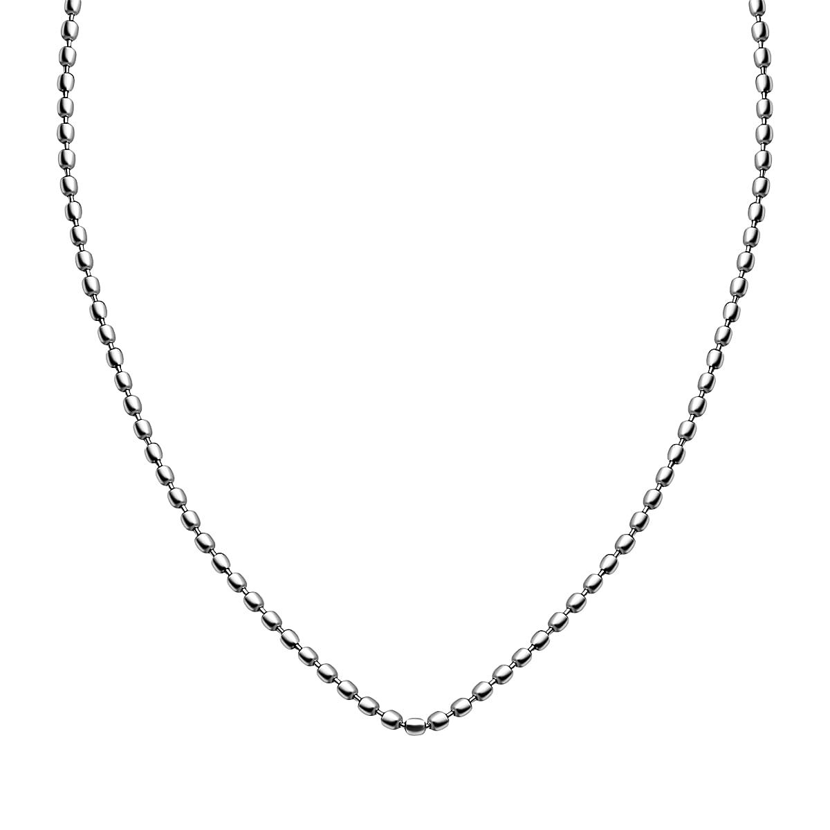 950 Platinum Ball Chain (Size 16) with Spring Ring Clasp