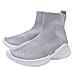 Grey Stretch Sock Trainers (Size 3)