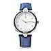 STRADA Japanese Movement Blue Crystal Studded Water Resistant Watch with Blue Strap