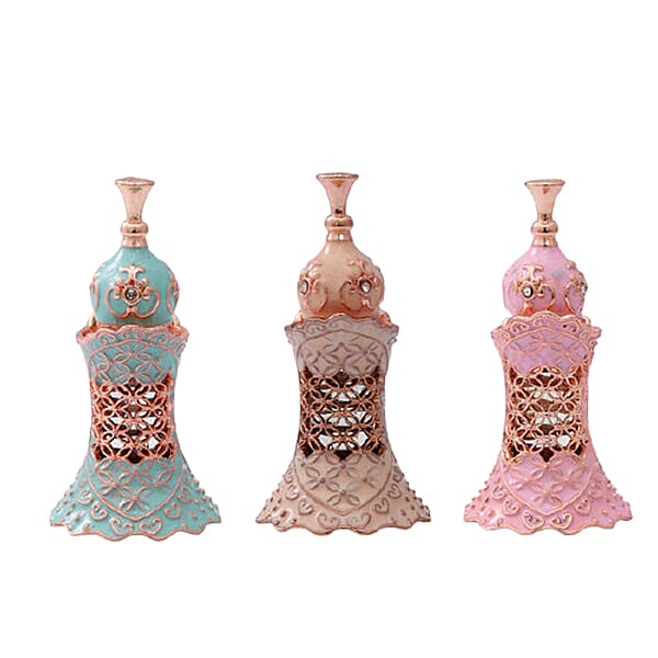 Set of 3 - JAPARA Rose Collection Perfume Oil (Rosemantic, Bright Rose, Calmness Rose)