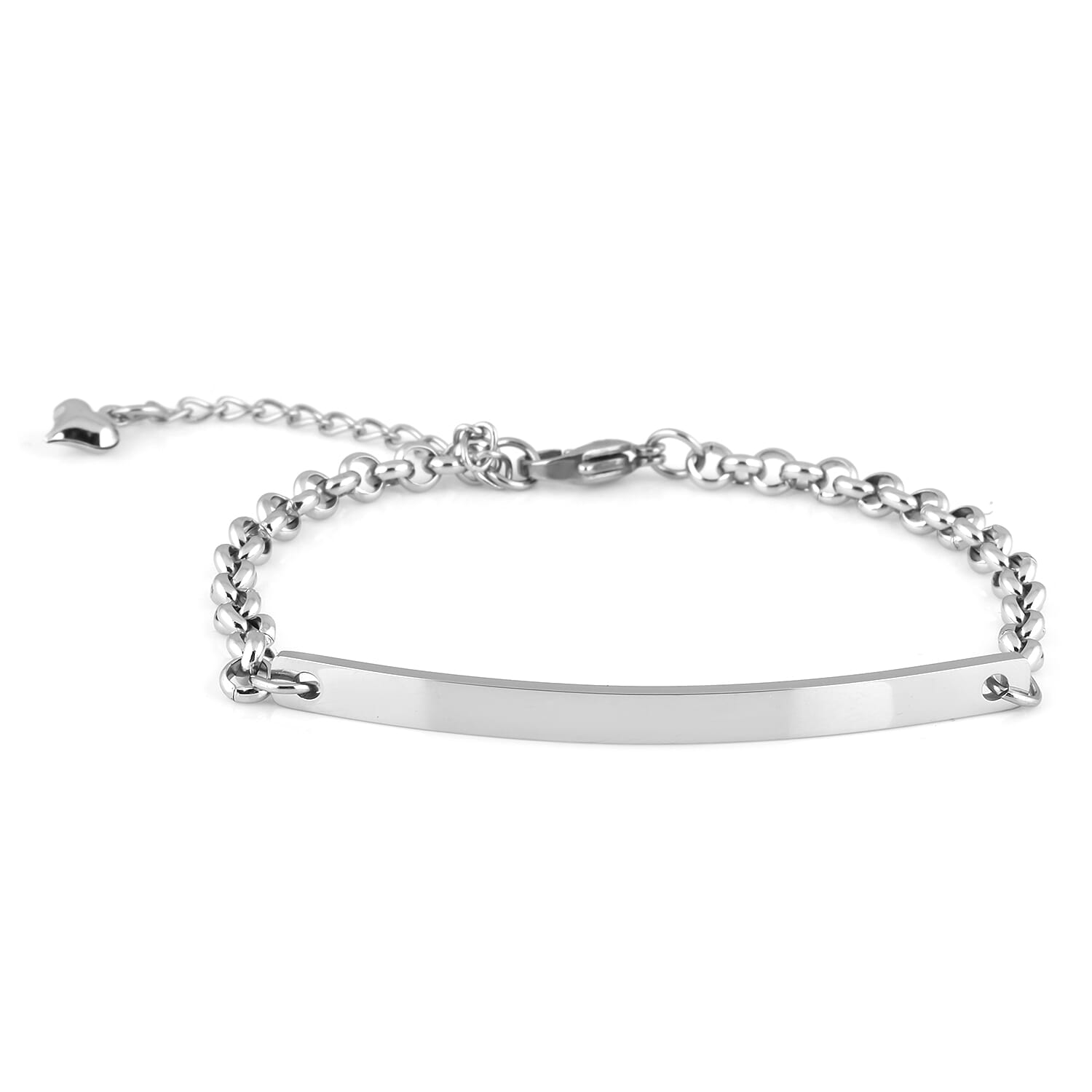 Bracelet (Size - 7-1.5 inch Ext.) in Stainless Steel