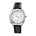 STRADA Japanese Movement White Crystal Studded Water Resistant Watch with Black Strap