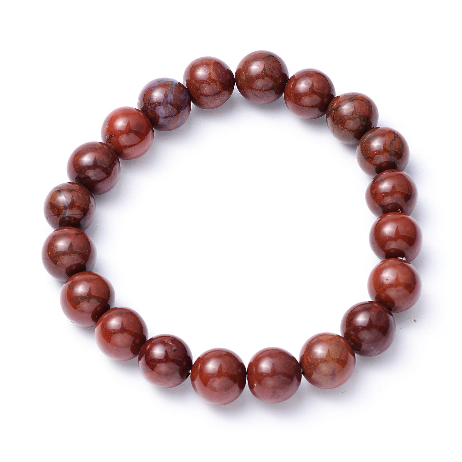 Red Lighting Jasper  Stone Bracelet 128.00 ct  128.000  Ct.