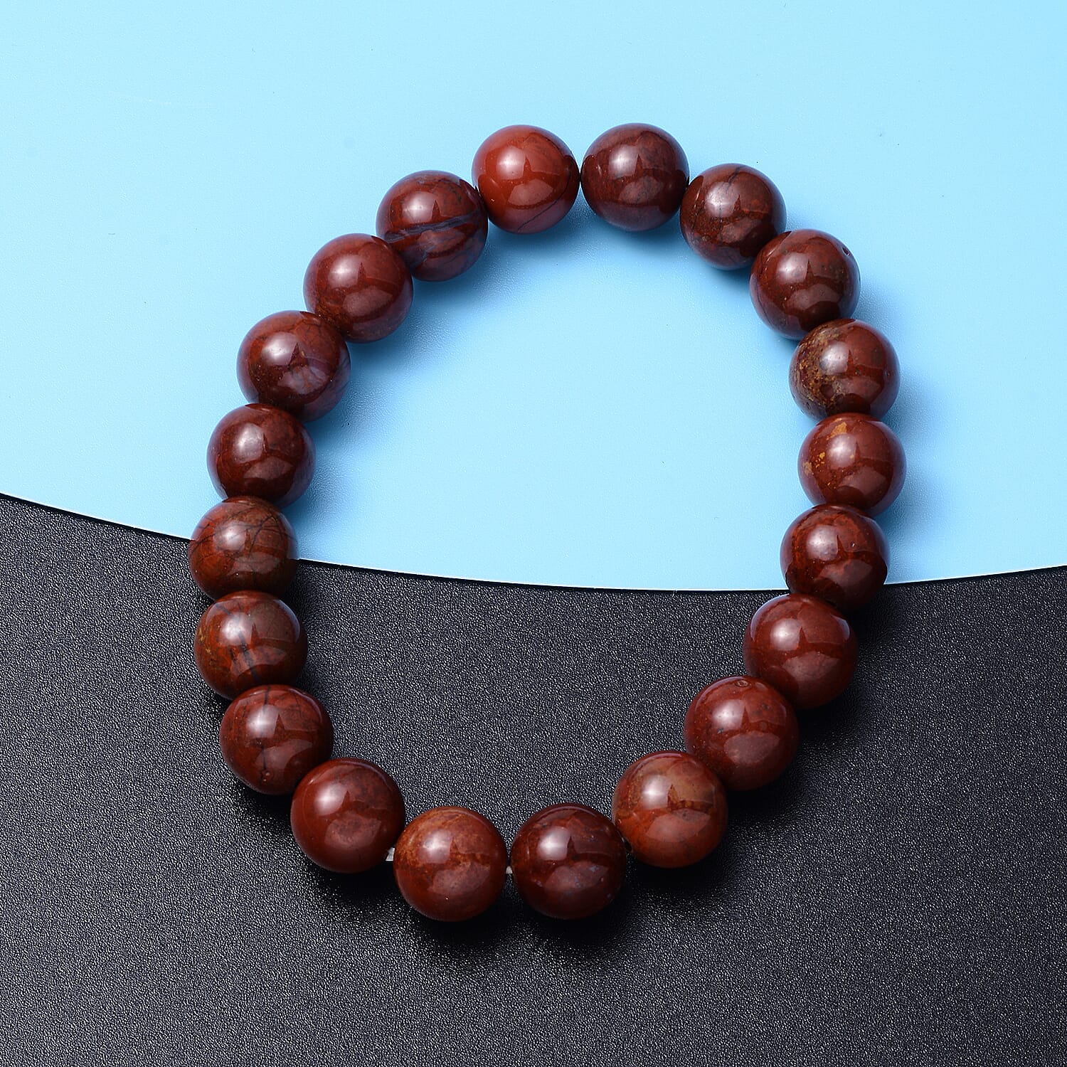 Red Lighting Jasper  Stone Bracelet 128.00 ct  128.000  Ct.