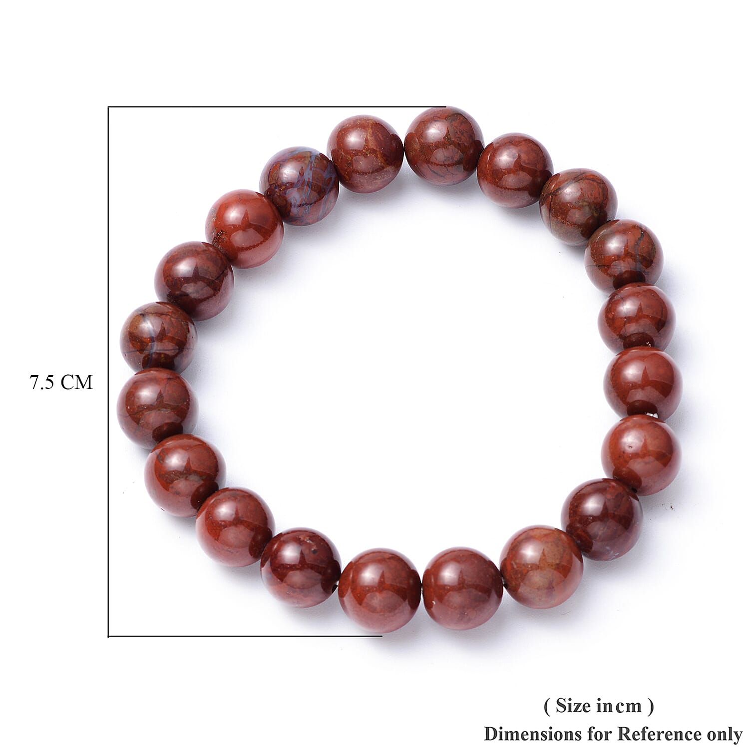 Red Lighting Jasper  Stone Bracelet 128.00 ct  128.000  Ct.