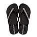 Ipanema Glam Special Crystal Flip Flop in Black (Size 4)