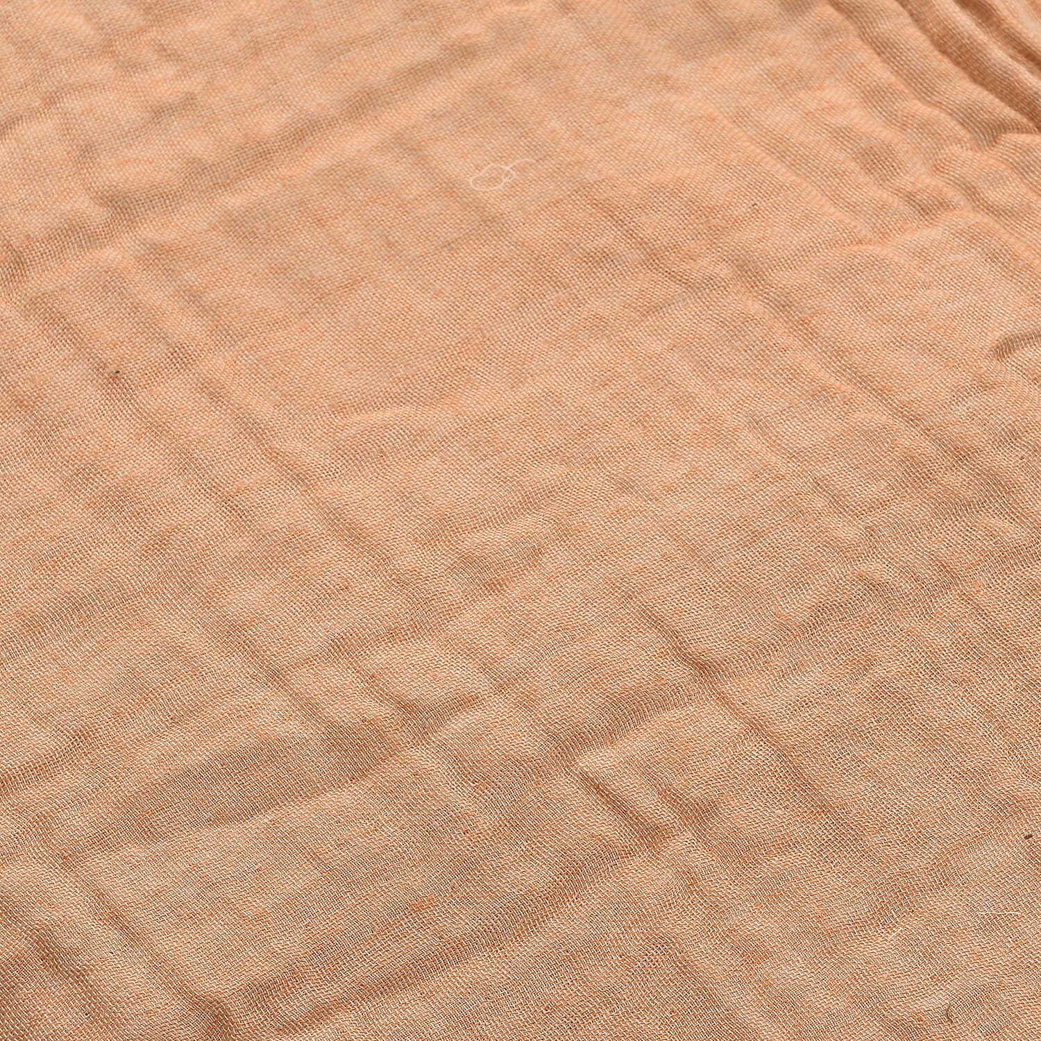 MUSLIN COTTON 3 LAYERED THROW PRE WASHED SOLID COLOR-Brown