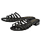 Ravel Alena Womens Slip On Sandals with Studded Straps in Black  (Size 3)