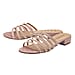 Ravel Alena Womens Slip On Sandals with Studded Straps in Blush (Size 3)